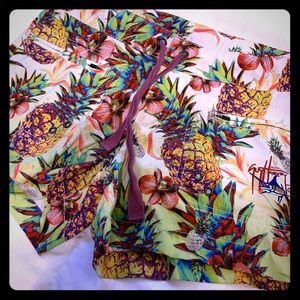 Tropical board shorts